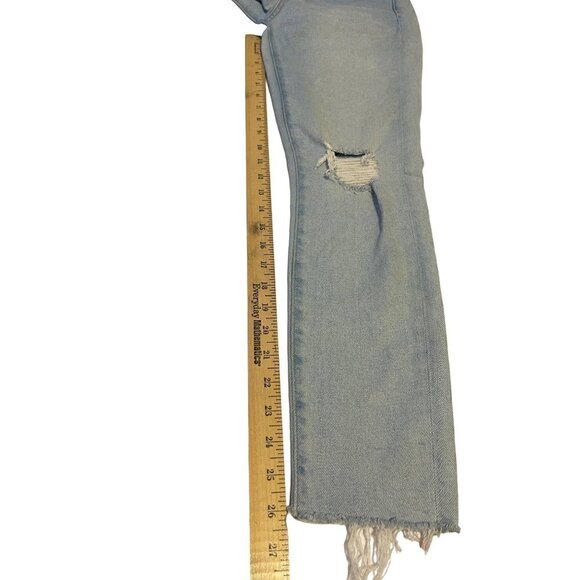 LOFT Jeans High Waisted Skinny Ankle Curvy Denim Size 27/4 - Picture 8 of 14